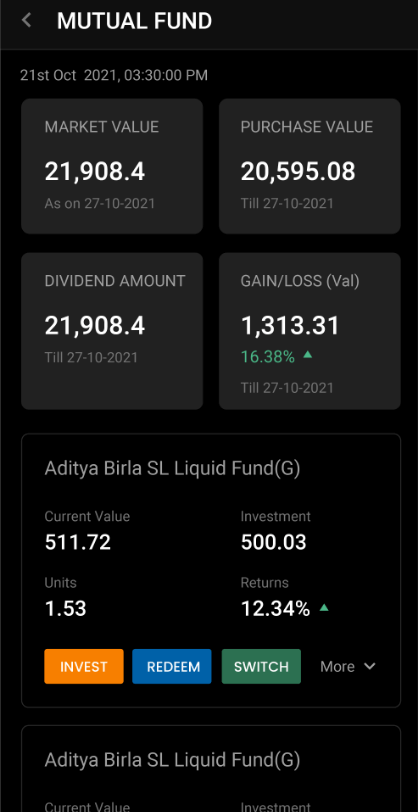 Mutual Funds