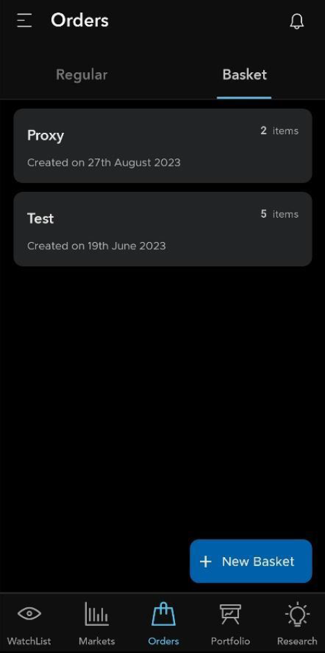 Globe-Trade-App-basket-order-feature-2